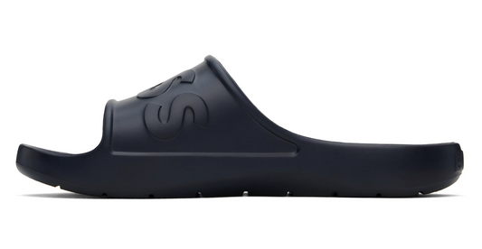 BOSS Starlit Navy Luxe Slide Sandals
