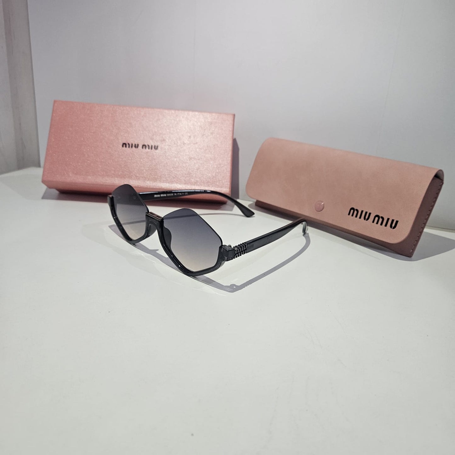 MIU MIU Modern Elegance Oversized Sunglasses