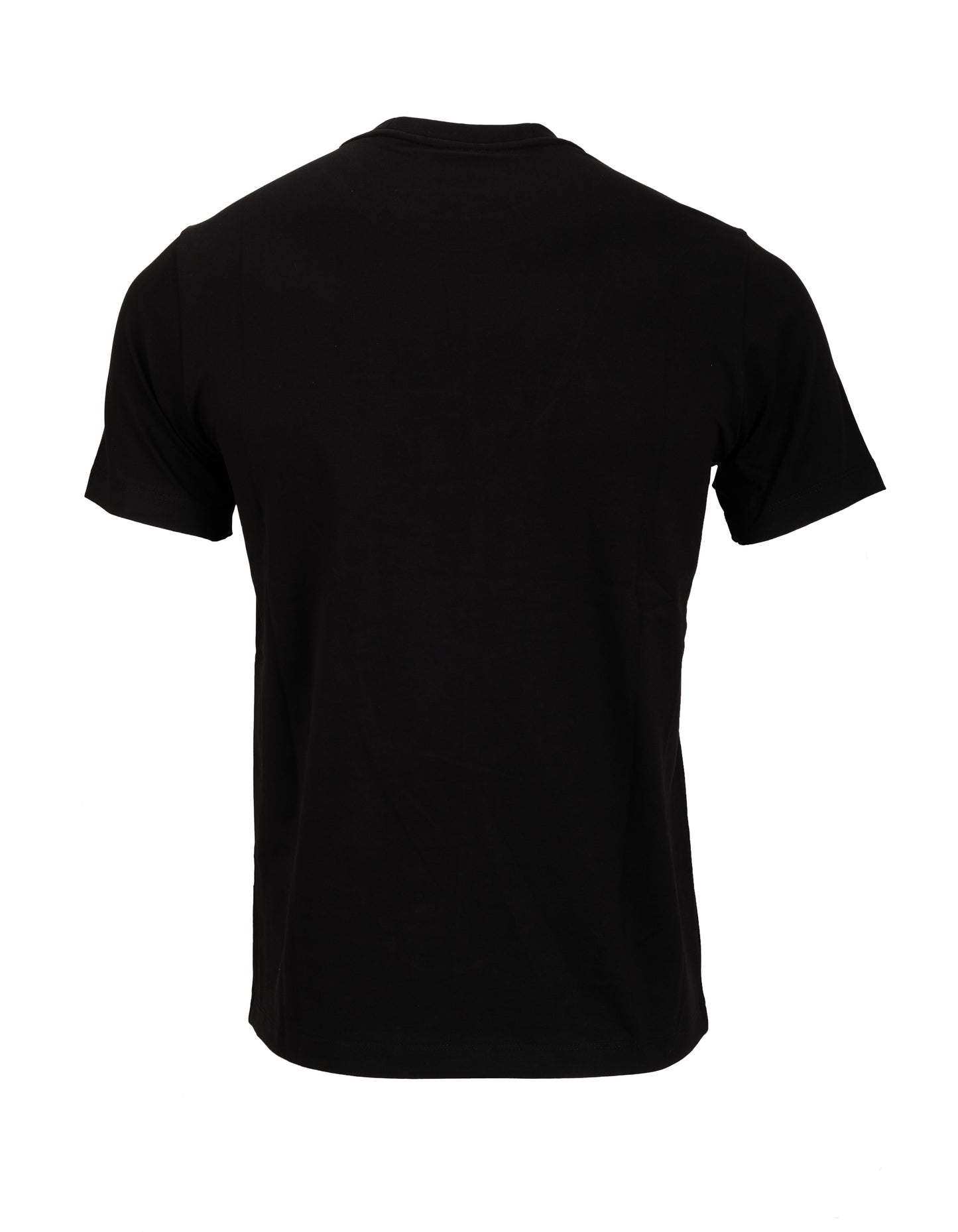 PRADA Black Classic Logo Short Sleeve Cotton T-shirt