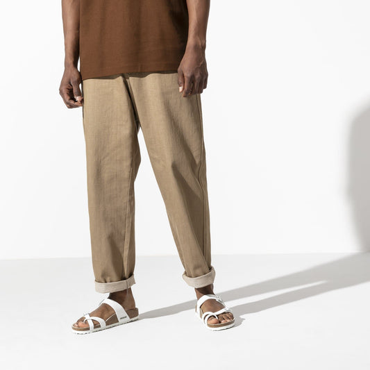 BIRKEN Moonlit Ivory Adjustable Fit Classic Sandals