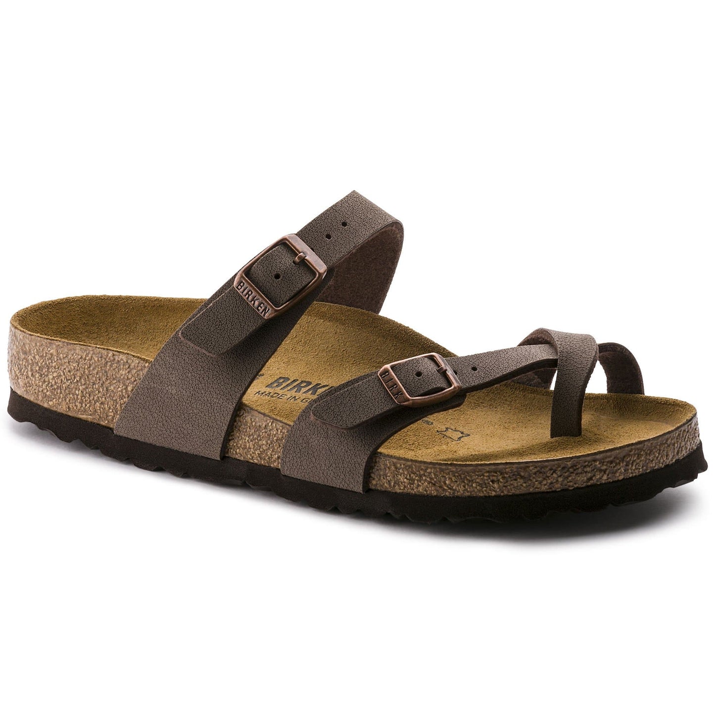 BIRKENSTOCK Earthy Taupe Casual Comfort Soft Footbed Sandals