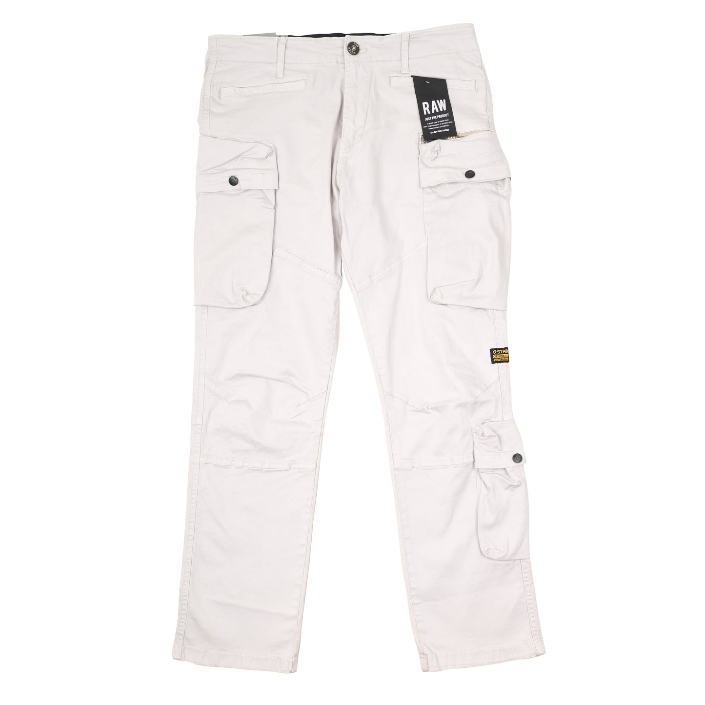 G-STAR RAW Off White Premium Tapered Cargo Pants