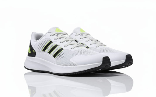 ADIDAS Luminous Chartreuse Sleek Fit Performance Running Shoes