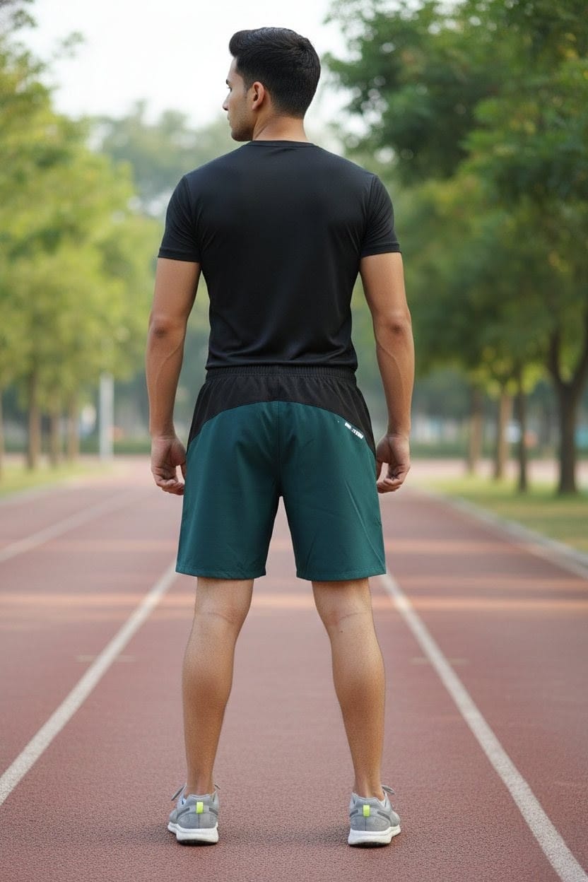 Nike Men's Dri-FIT Training Shorts in Green