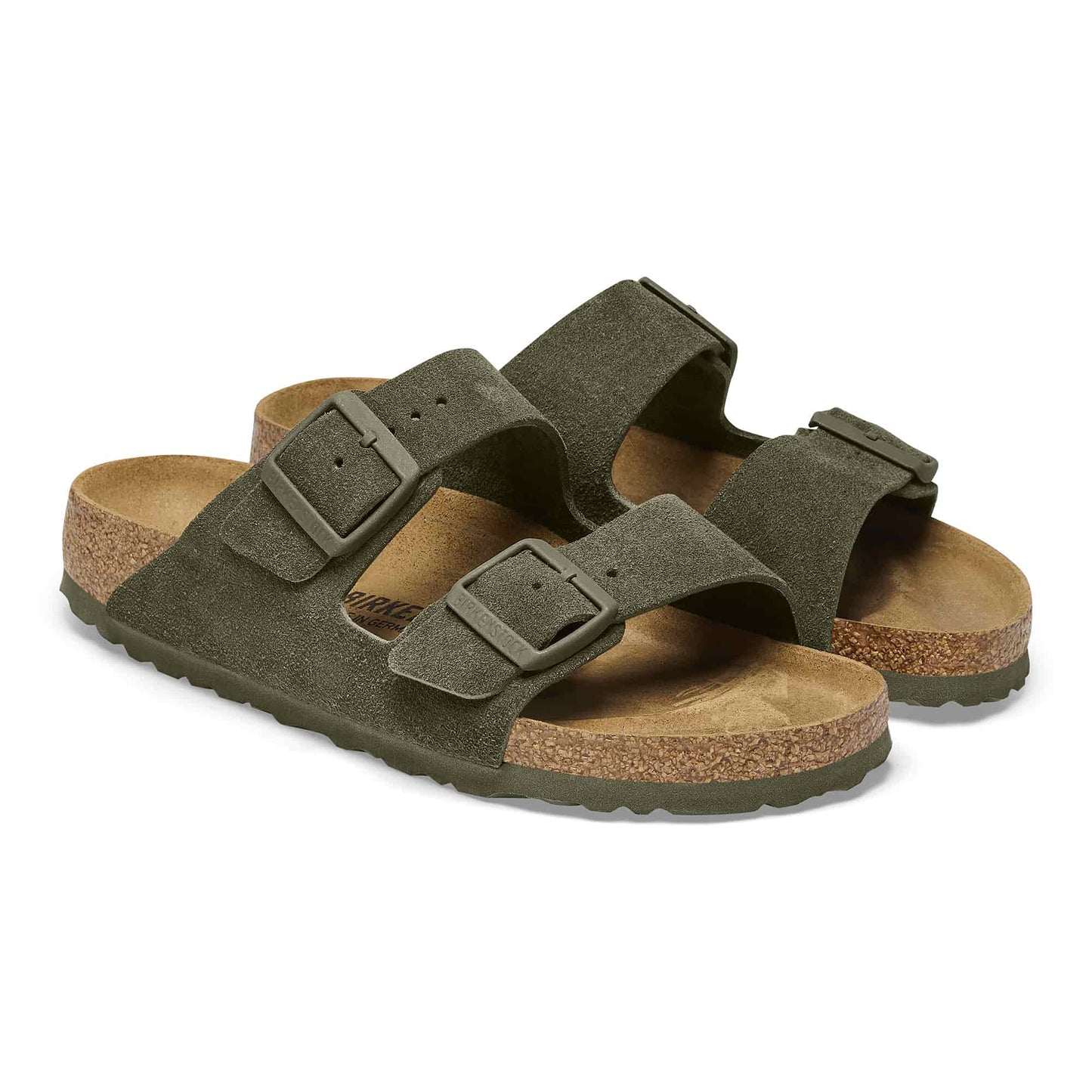 Birkenstock Arizona Thyme Suede Leather