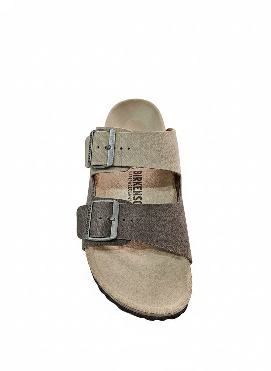 BIRKENSTOCK Whispering Sandstone Luxe Soft Footbed Sandals