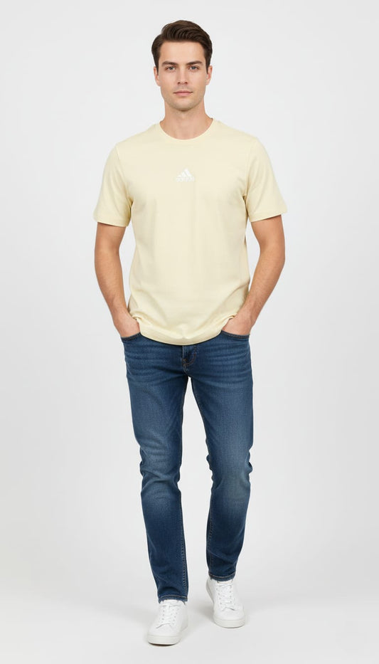 ADIDAS Luminous Citrine Classic Fit Short Sleeve T-Shirt