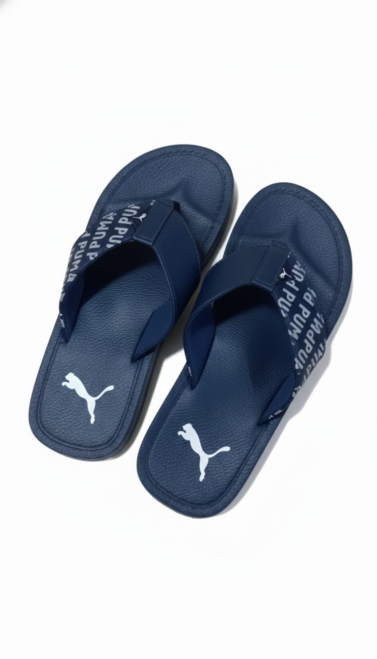 PUMA Serene Aqua Effortless Fit Graphic Flip Flops