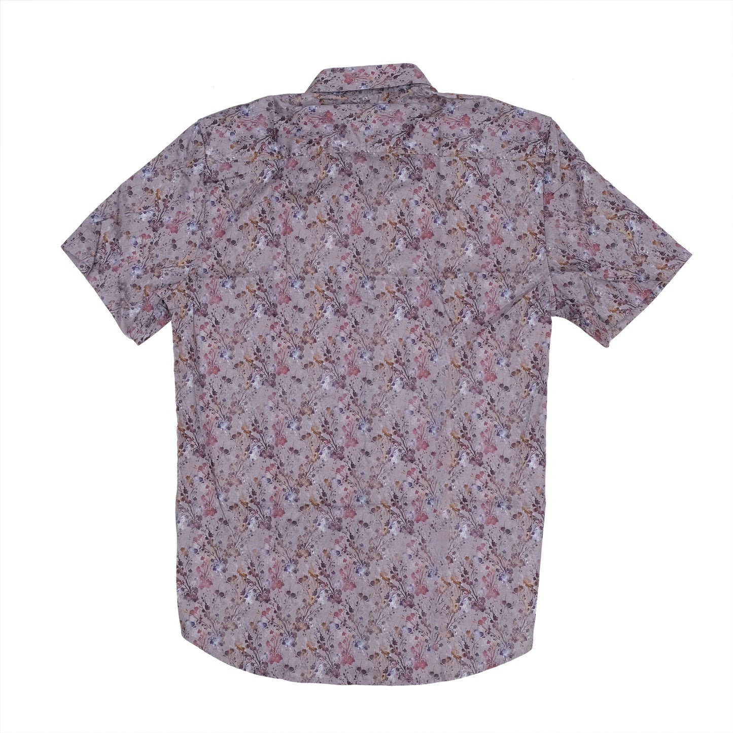 ZARA Blush Petal Slim Fit Short Sleeve Casual Shirt