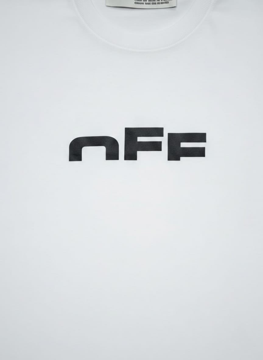 OFF-WHITE™ Ethereal Ivory Slim Fit Short Sleeve T-Shirt