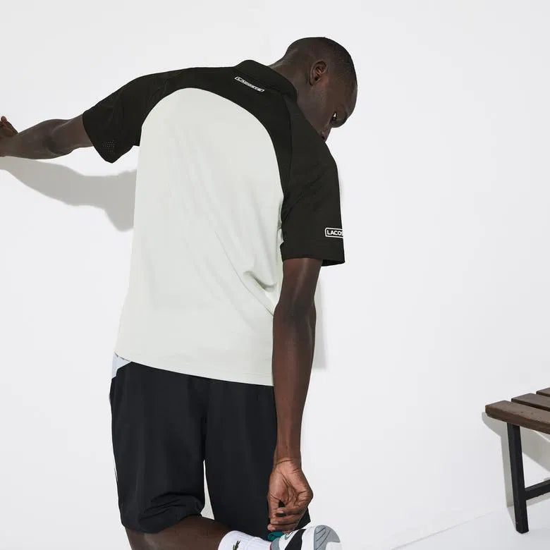 LACOSTE Urban Mist Slim Fit Short Sleeve Piqué Polo Shirt