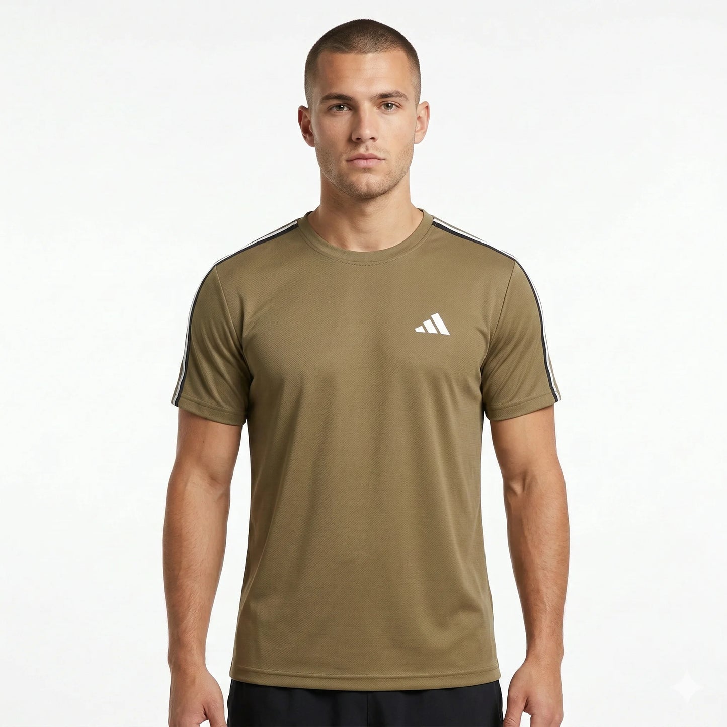 ADIDAS Mystic Fern Athletic Fit Dri-Fit Short Sleeve Tee