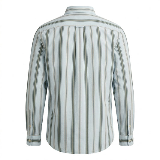 GANT Tranquil Teal Slim Fit Long Sleeve Button-Down Shirt