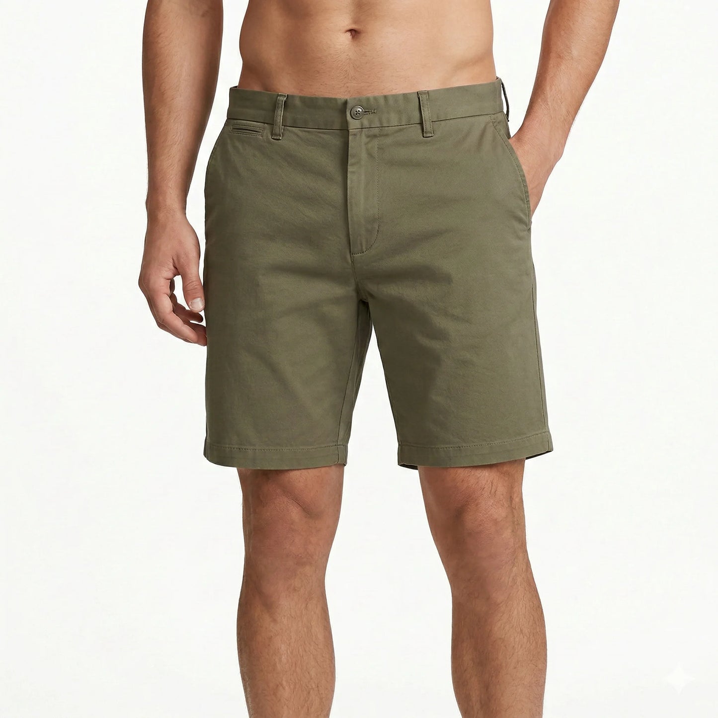 RALPH LAUREN Serene Moss Tailored Fit Chino Shorts