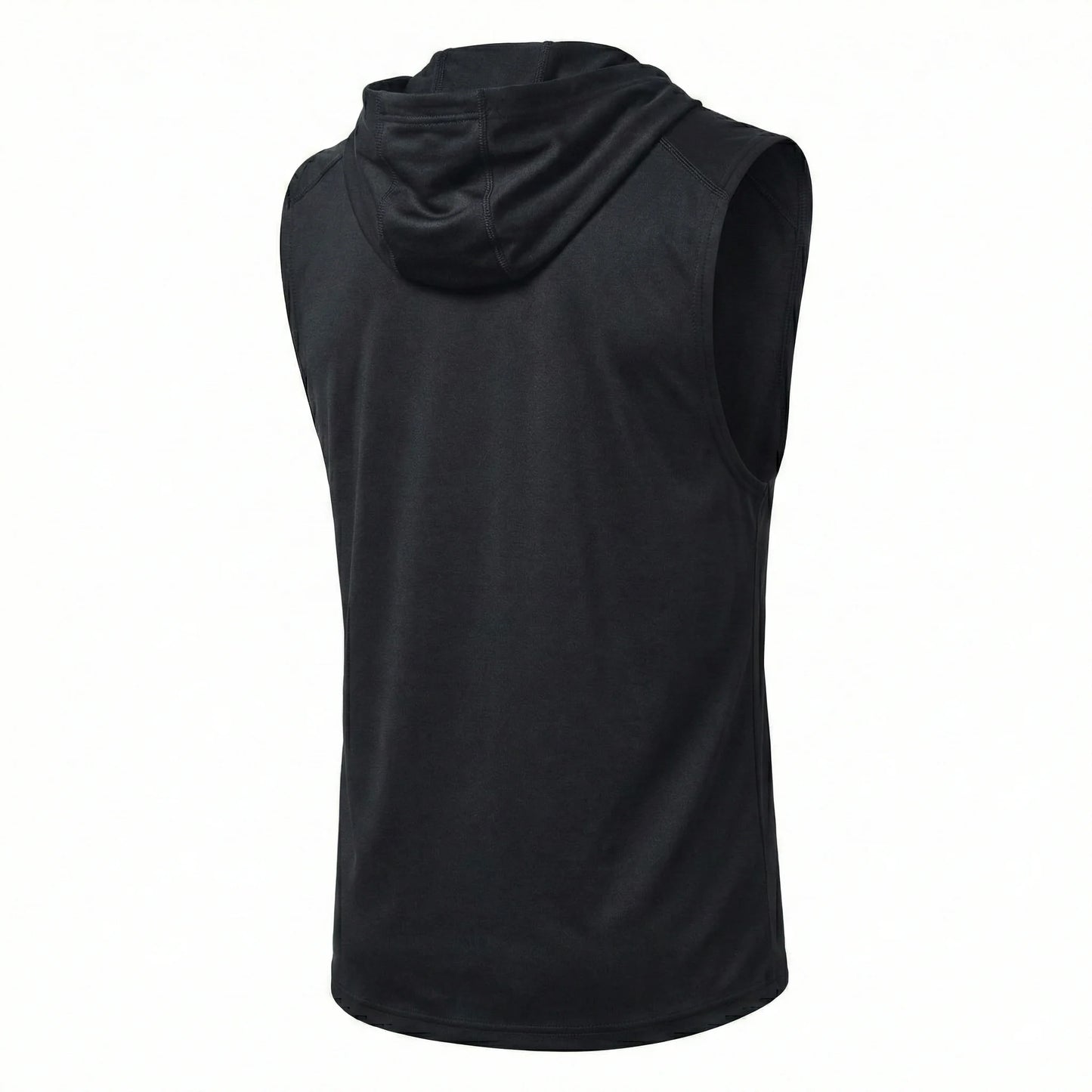 UNDER ARMOUR Embered Charcoal Athletic Fit Sleeveless Hoodie