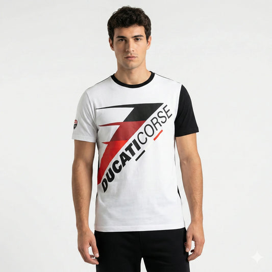DUCATI Radiant Ember Graphic Short Sleeve T-Shirt