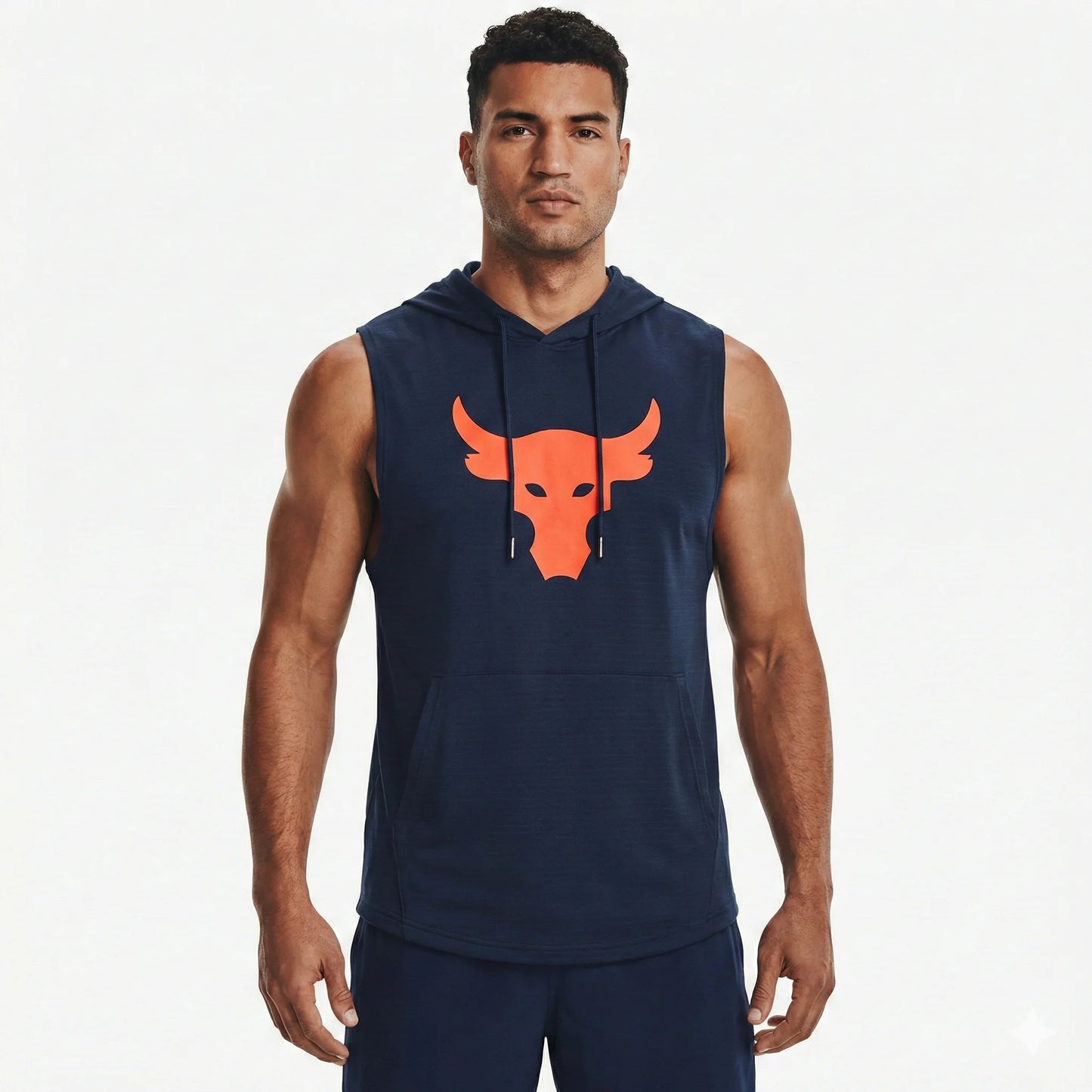 UNDER ARMOUR Deep Sea Sapphire Athletic Fit Sleeveless Hoodie