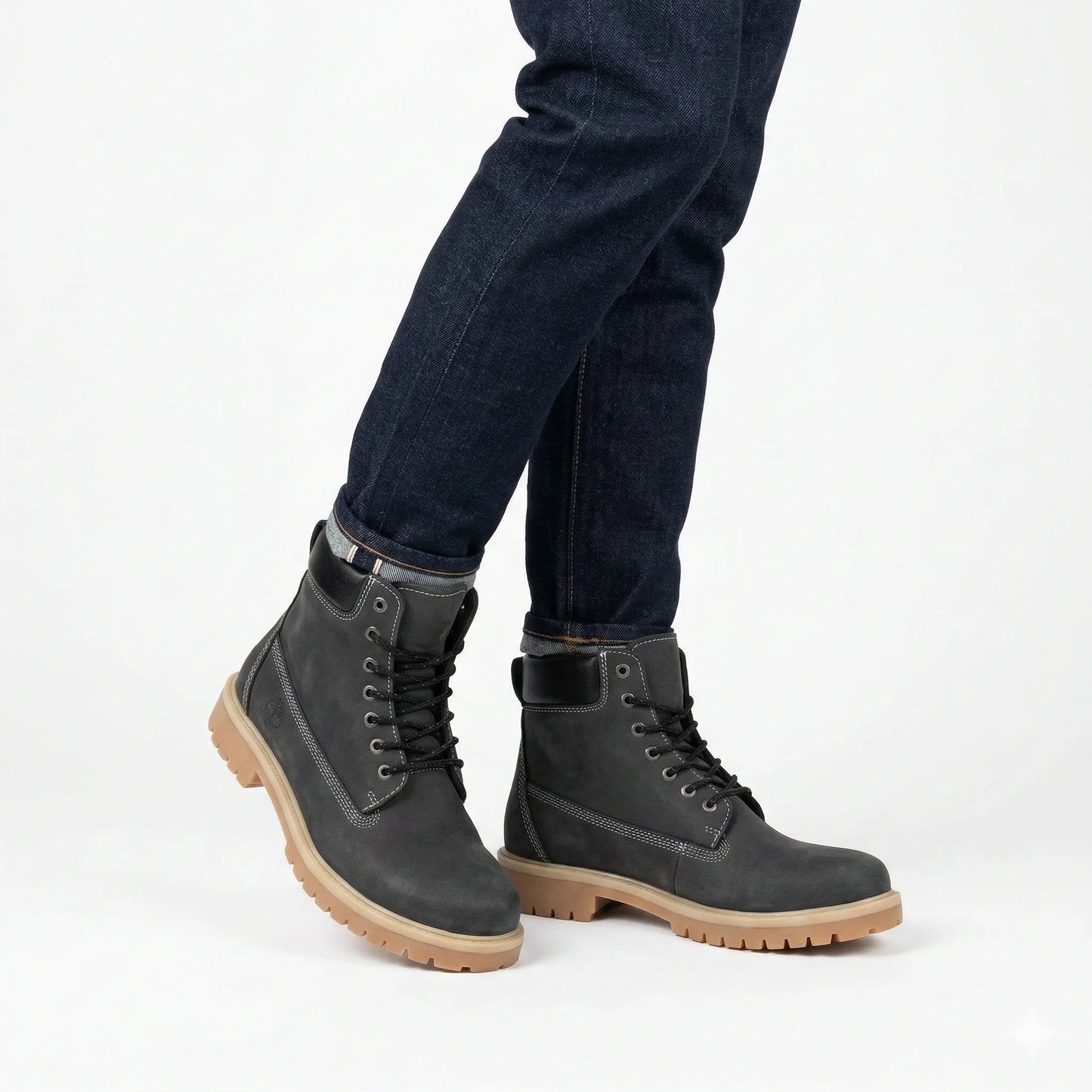 TIMBERLAND Twilight Ash Rugged Suede Lace-Up Boots