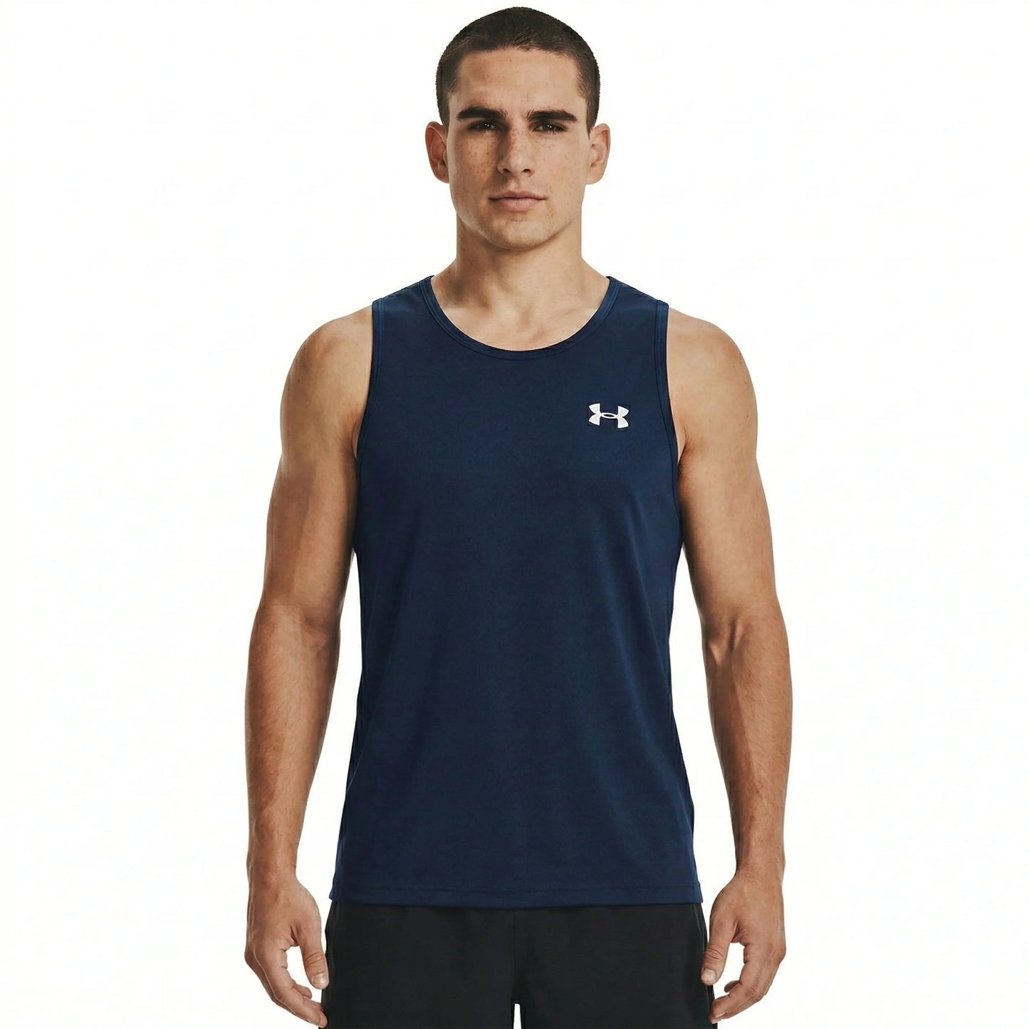UNDER ARMOUR Celestial Teal Athletic Fit Performance Training Tank Top