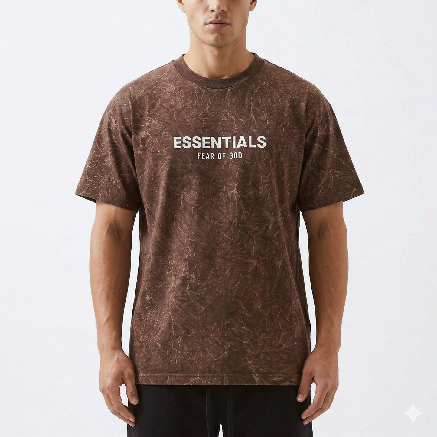 ESSENTIALS FEAR OF GOD Ember Glow Relaxed Fit Short Sleeve T-Shirt