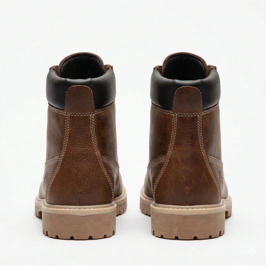 TIMBERLAND Rustic Maple Sturdy Fit Leather Hiking Boots