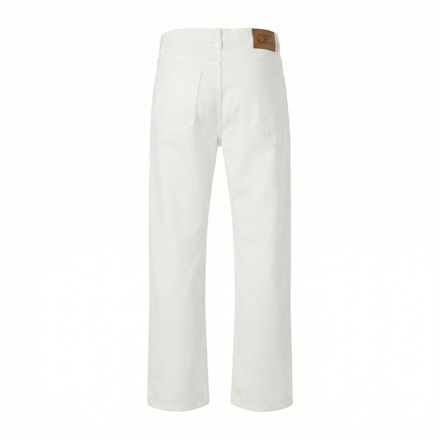 Salvatore Ferragamo Lunar Pearl Tailored Fit Denim Jeans