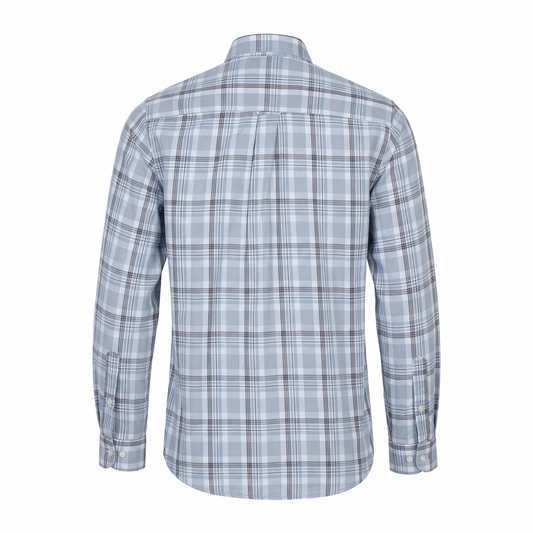 POLY RALPH LAUREN Ethereal Sky Classic Fit Long Sleeve Button-Down Shirt