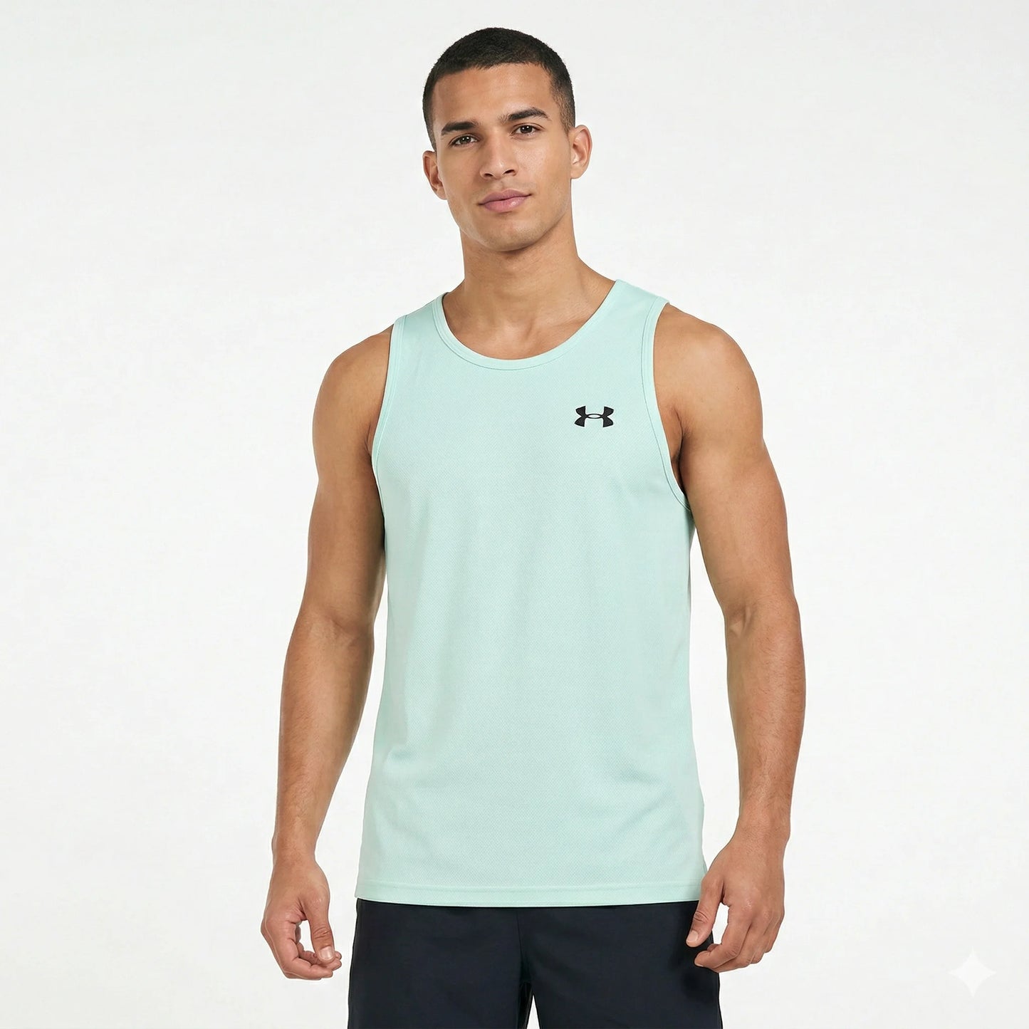 UNDER ARMOUR Serene Aqua Sleek Fit Training Tank Top