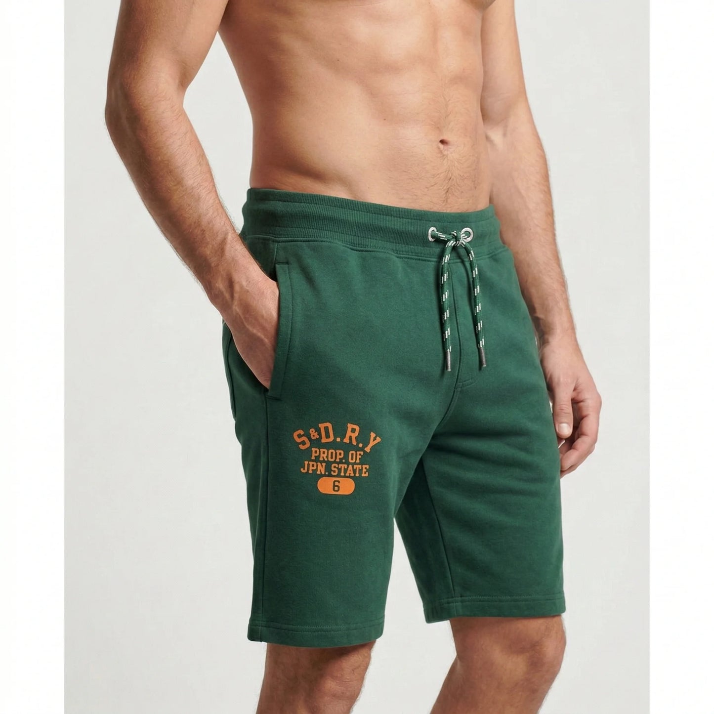 SUPERDRY Enchanted Fern Relaxed Fit Vintage Sweat Shorts