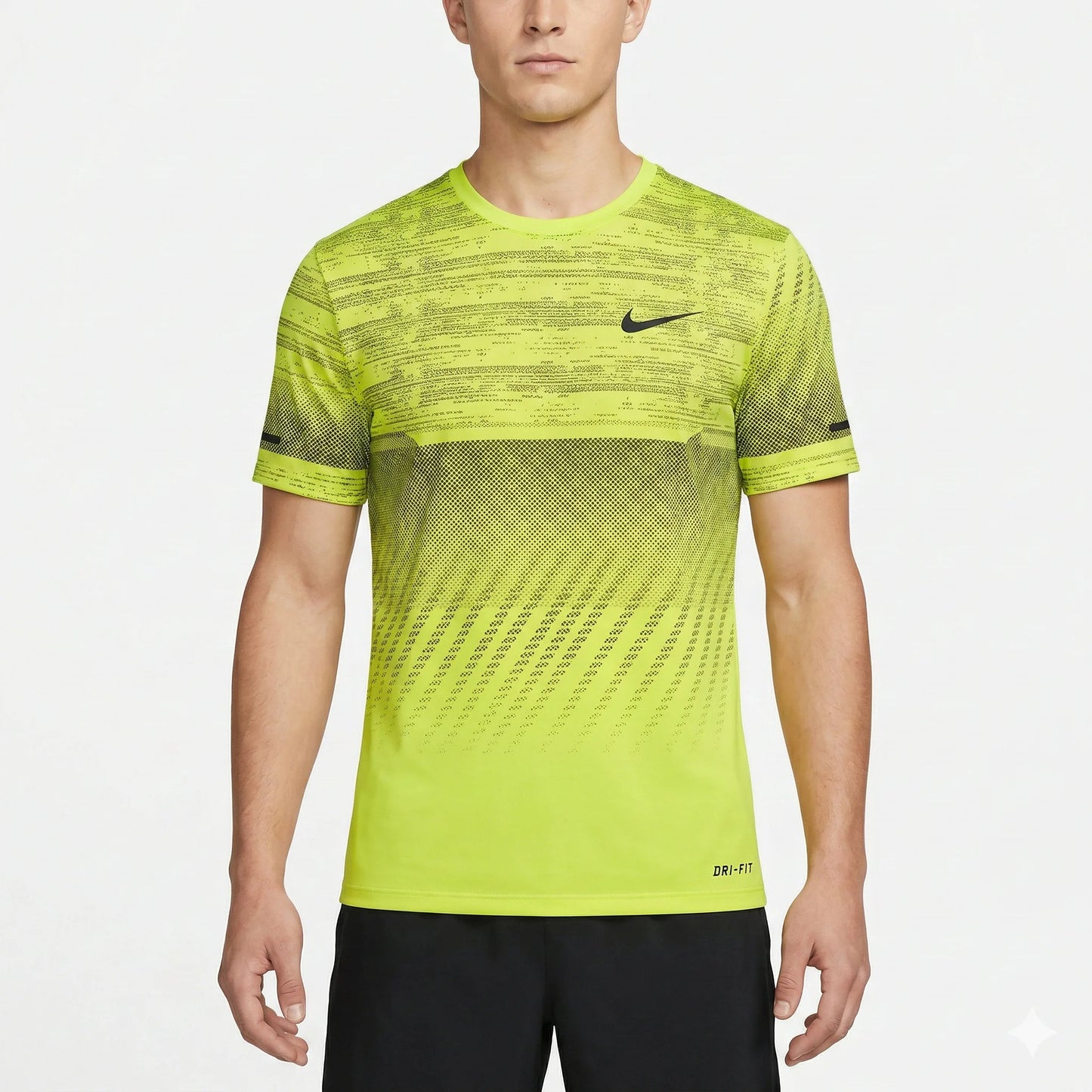 NIKE Luminous Lime Ultra-Light Short Sleeve Performance Tee