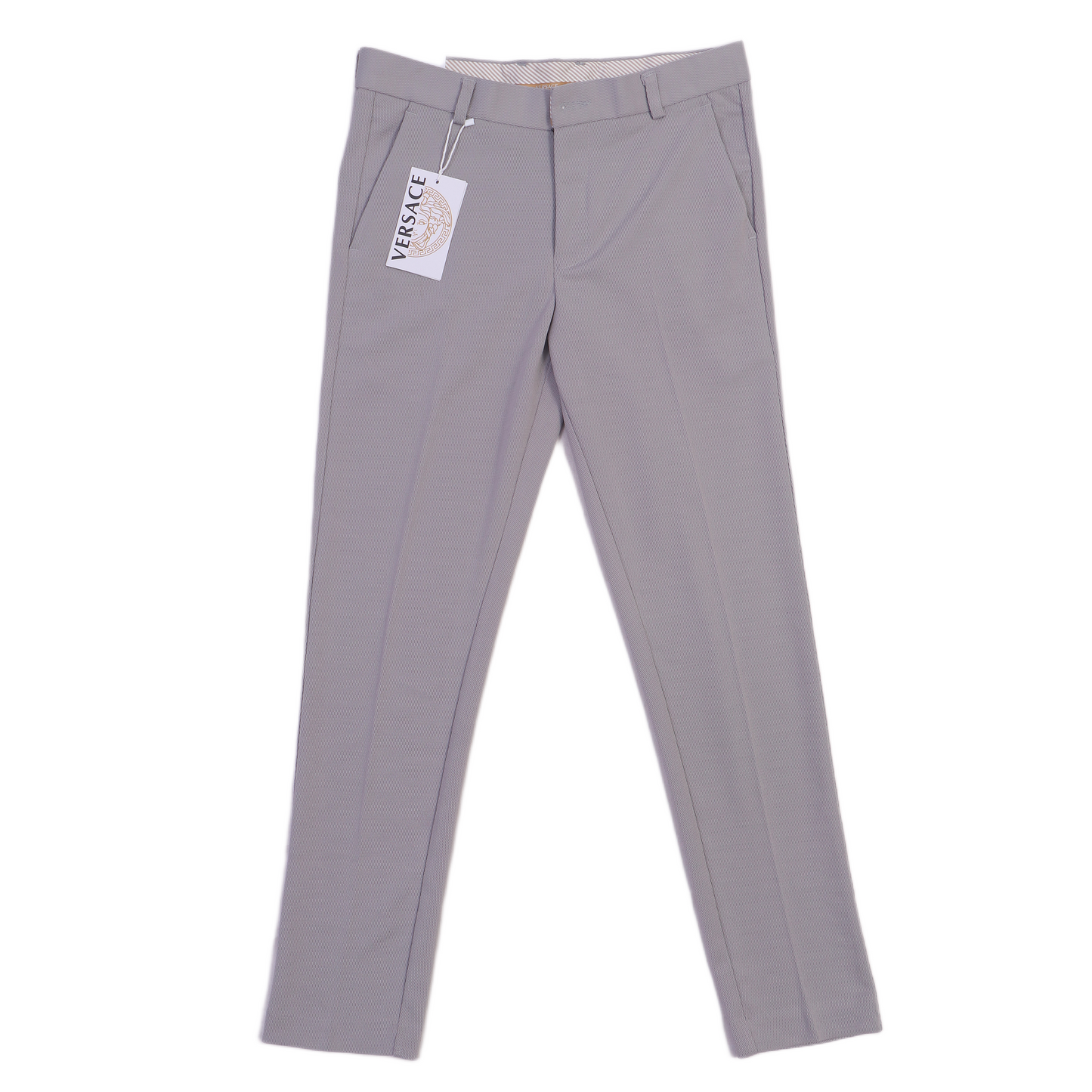 VERSACE Opulent Mist Regular Fit Tailored Trousers