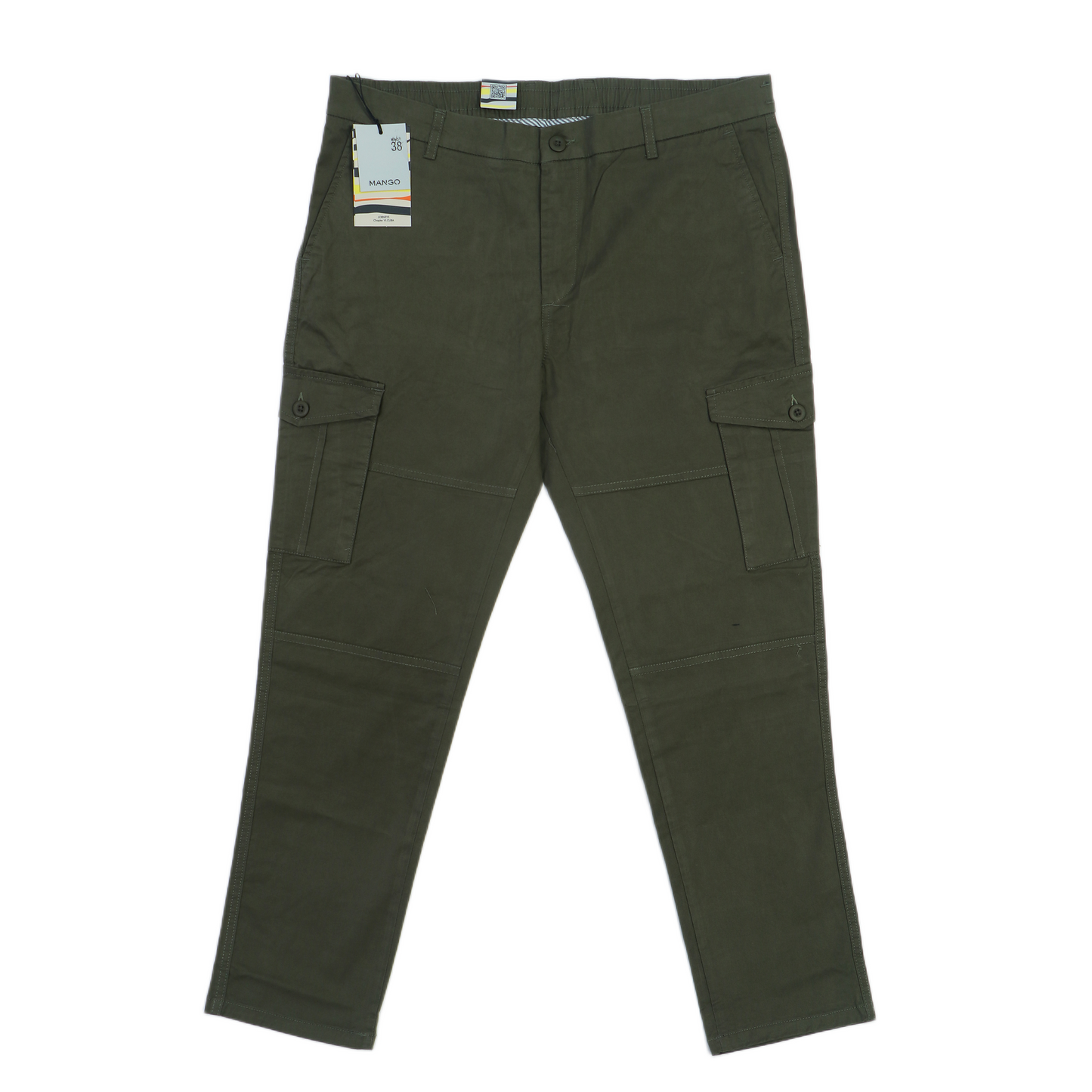 MANGO Prismatic Juniper Cargo Fit Pants