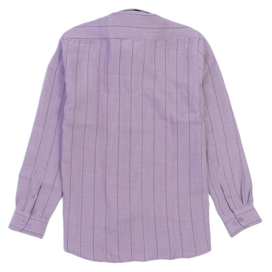 ZARA Opulent Lilac Tailored Fit Long Sleeve Shirt