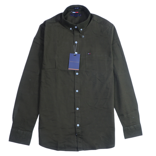 TOMMY HILFIGER Mystic Forest Classic Fit Long Sleeve Button-Down Shirt