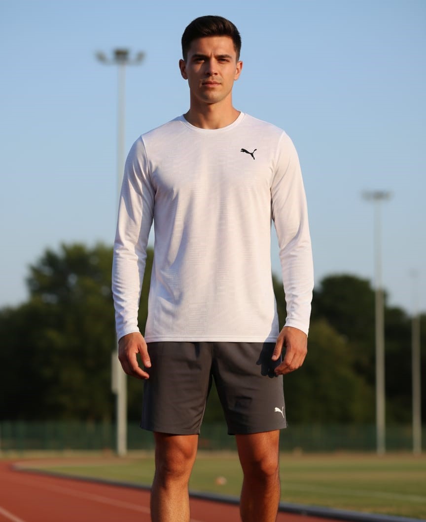 PUMA Essential Long Sleeve Performance Tee