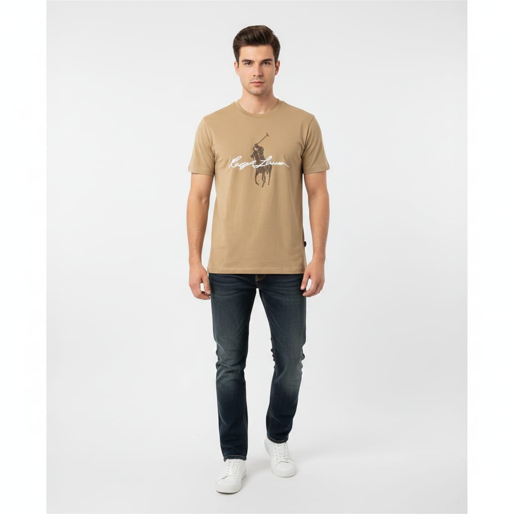 RALPH LAUREN Amber Glow Easy Fit Short Sleeve T-Shirt