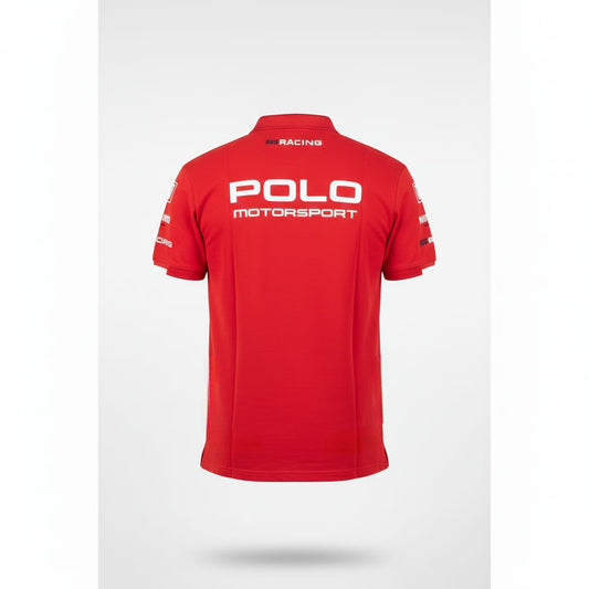 POLO Ralph Lauren Radiant Crimson Athletic Fit Short Sleeve Performance Polo