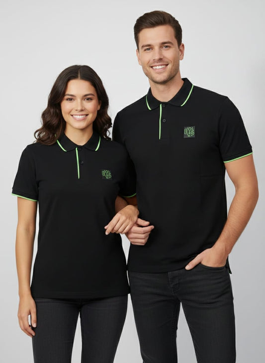 BOSS Enigmatic Onyx Tailored Fit Short Sleeve Piqué Polo Shirt