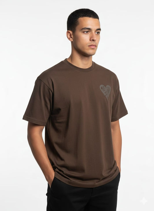 ALLSAINTS Ember Cocoa Relaxed Fit Short Sleeve T-Shirt