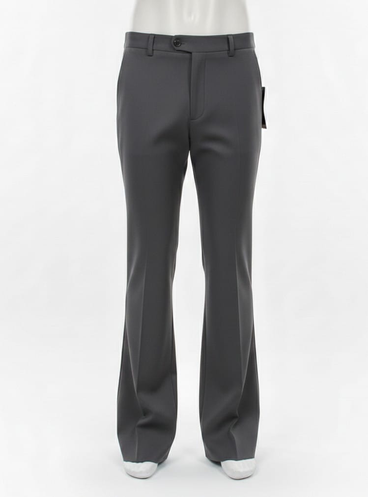 VERSACE Twilight Ash Luxe Fit Tailored Bootcut Trousers