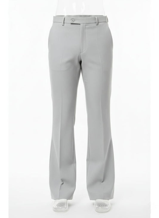VERSACE Celestial Silver Tailored Fit Bootcut Trousers