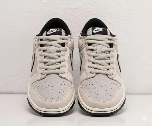 NIKE Whispered Sand Luxe Suede Dunk Low Sneakers