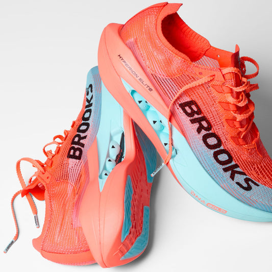 BROOKS Radiant Tangerine Featherweight Performance Running Shoes