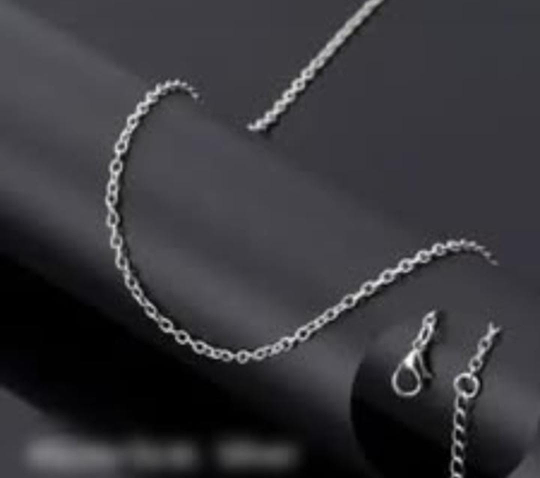 Elegant Essentials Silver Chain Necklace and Earring Set