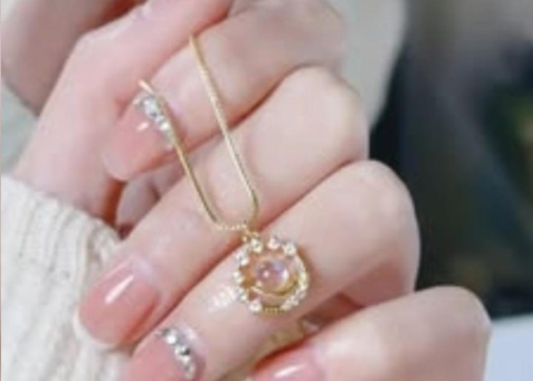 Elegant Adornments Radiant Gemstone Pendant Necklace