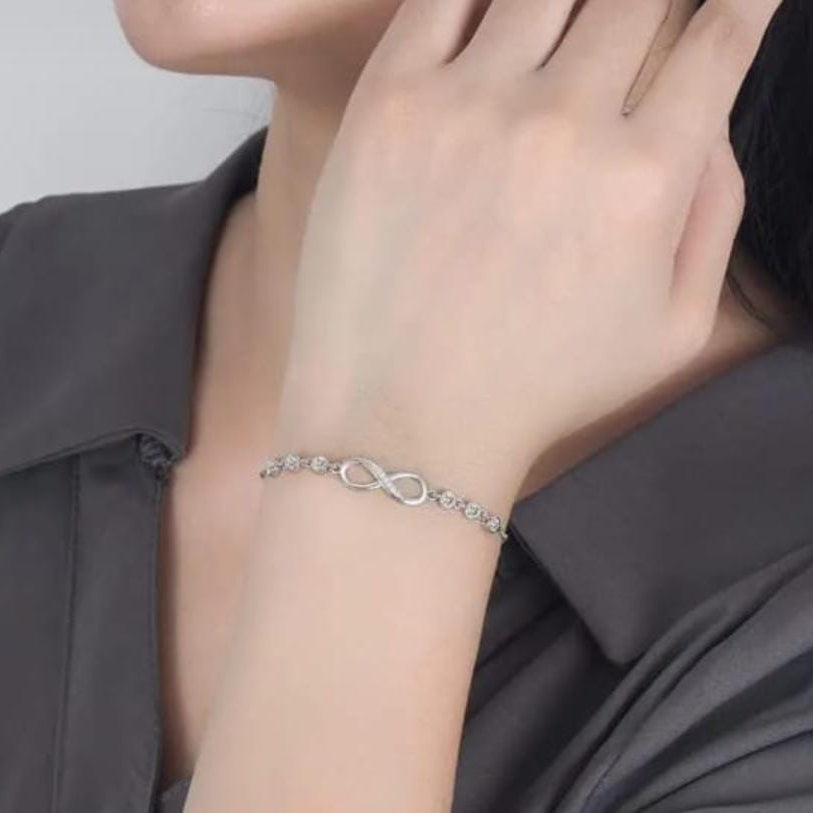 BD Jewels Infinity Charm Bracelet