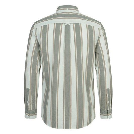 LACOSTE Twilight Drift Tailored Fit Long Sleeve Button-Up Shirt