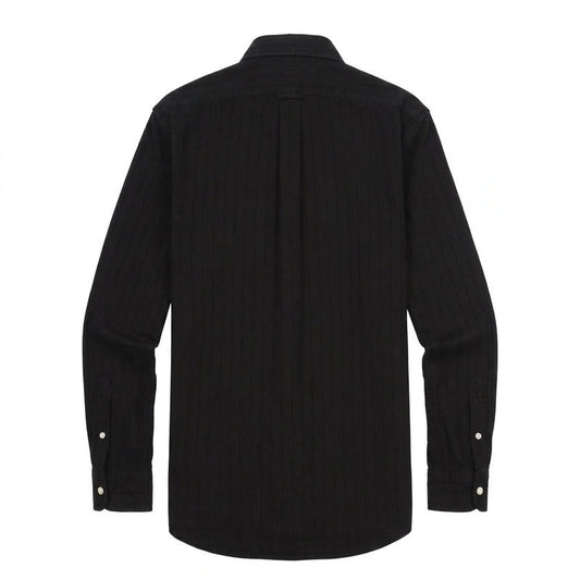 POLO RALPH LAUREN Obsidian Velvet Luxe Custom Fit Long Sleeve Button-Up Shirt