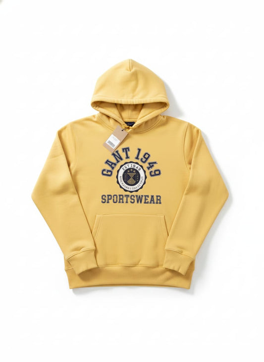 GANT 1949 Sportswear Classic Hoodie in Yellow