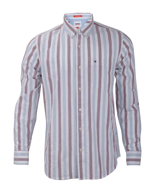 TOMMY HILFIGER Tranquil Lavender Classic Fit Long Sleeve Shirt